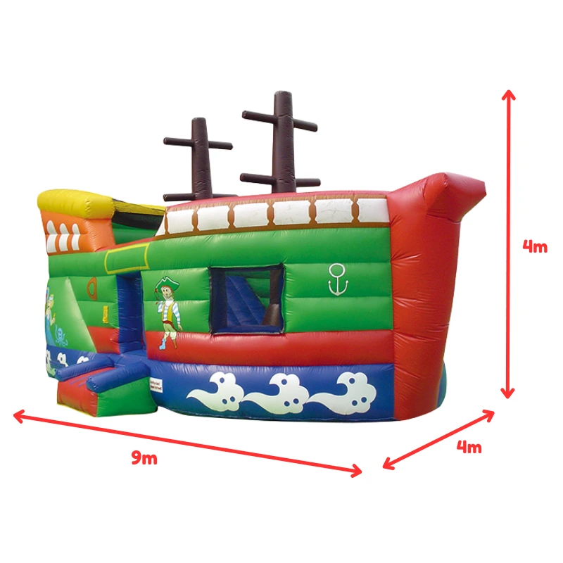 Château gonflable Bateau Pirate – location Animakids Luxembourg