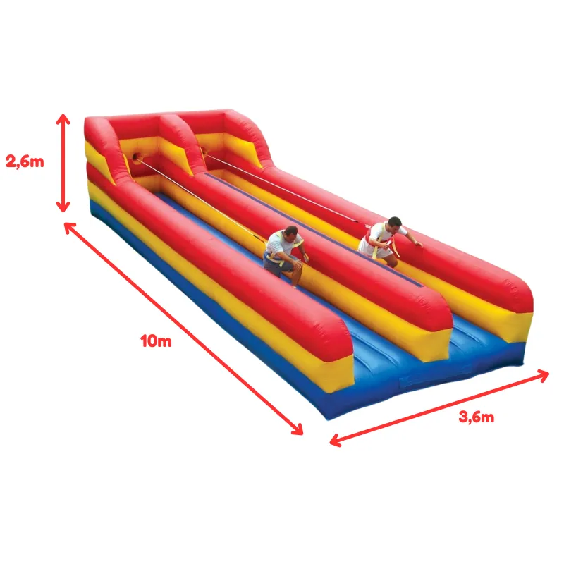 Location bungee run gonflable – Animakids Luxembourg