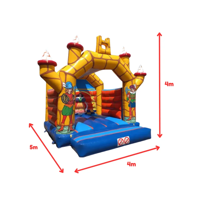 Château gonflable Kamelot – location Animakids Luxembourg