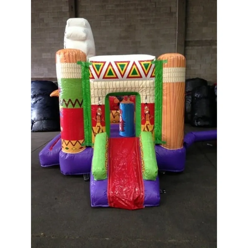 Château gonflable L'Indien – location Animakids Luxembourg – vue 3