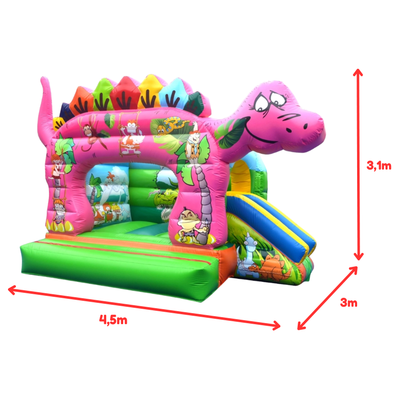 Location mini dino gonflable – Animakids Luxembourg