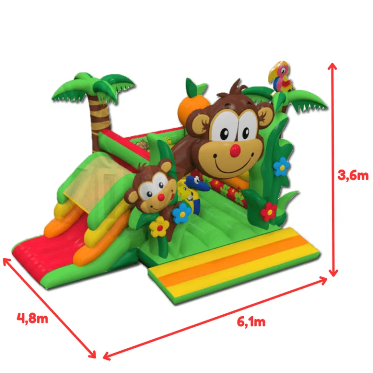 Monkey Jungle à louer – Animakids Luxembourg (photo 1)