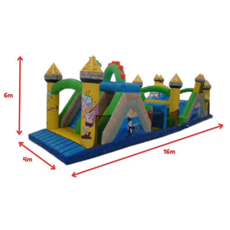 Château gonflable Parcours Aventure – location Animakids Luxembourg