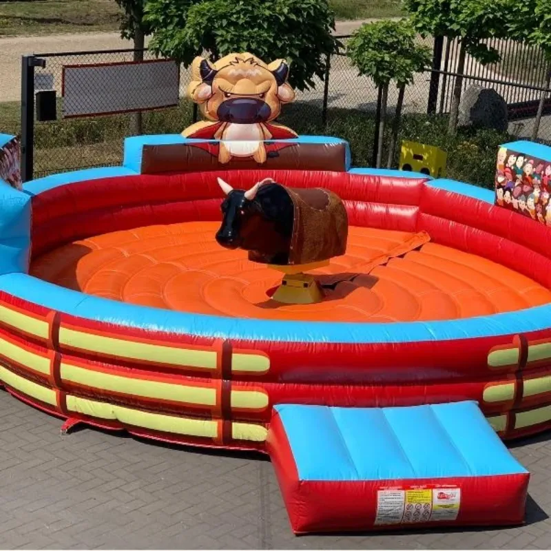 Château gonflable Rodéo Mécanique – location Animakids Luxembourg – vue 3