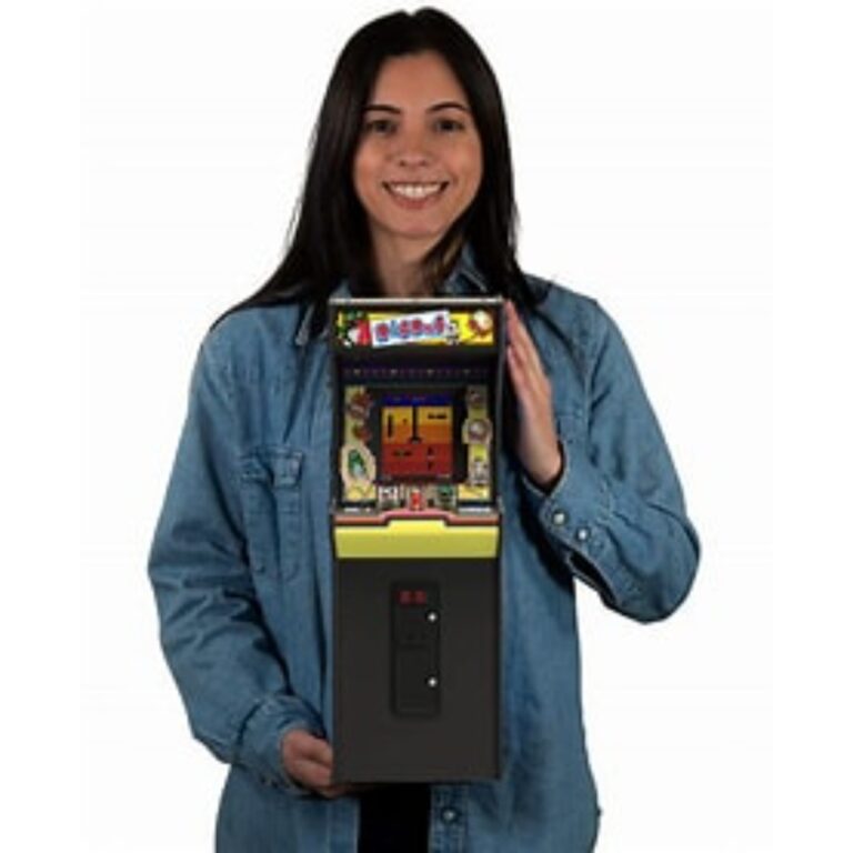 Lot de 6 jeux d'arcade réplique 1/4 années 90 location - animakids.lu Luxembourg