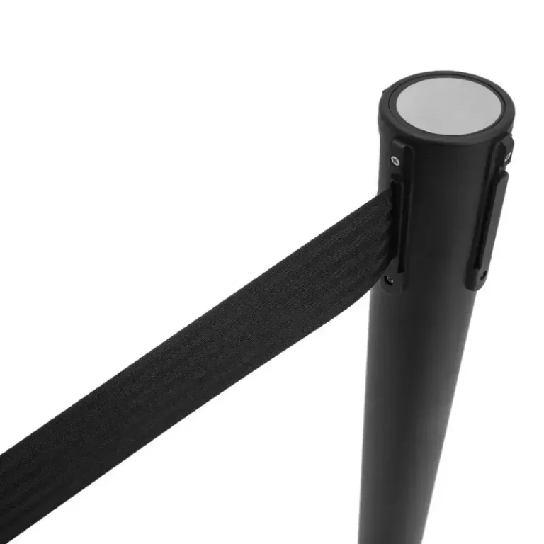 Poteaux de guidage noirs - location Luxembourg - Animakids