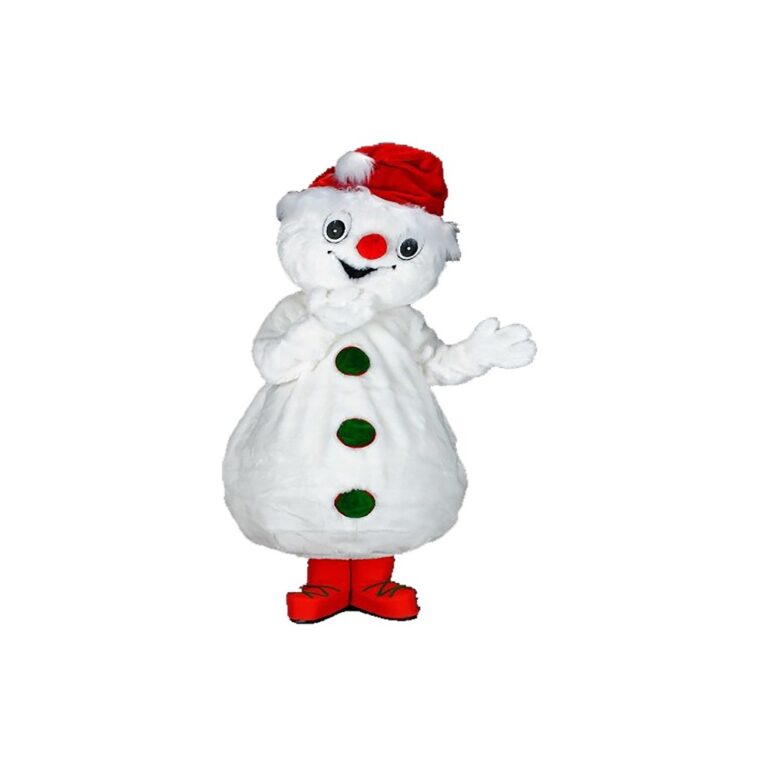 Location mascotte bonhomme de neige – Animakids Luxembourg