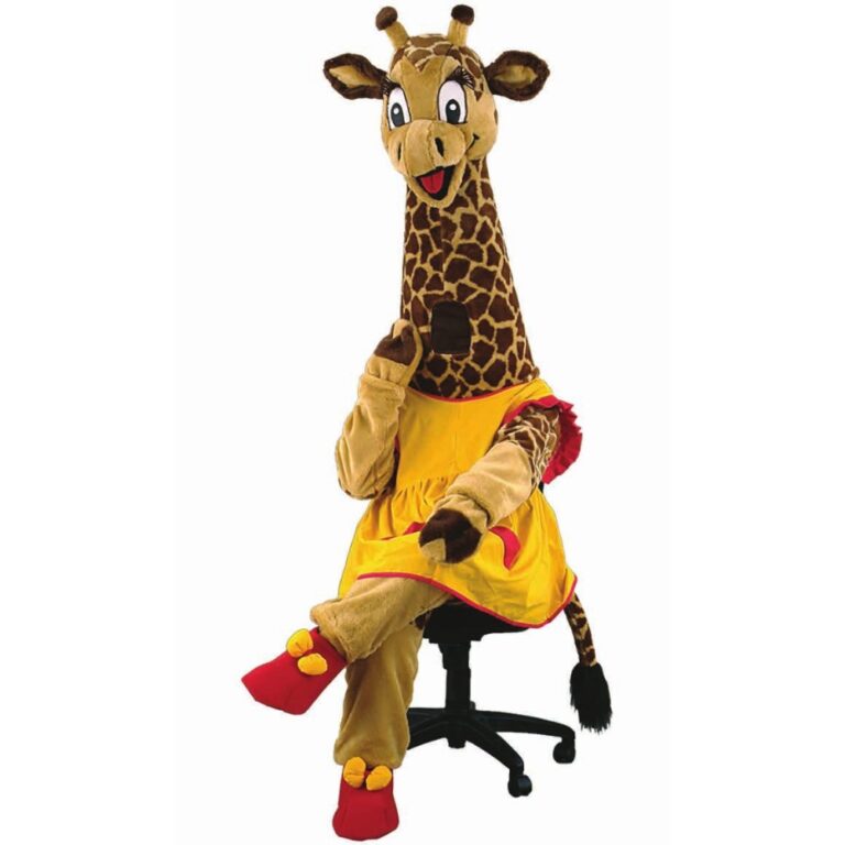 Mascotte La Girafe - Location - animakids.lu Luxembourg
