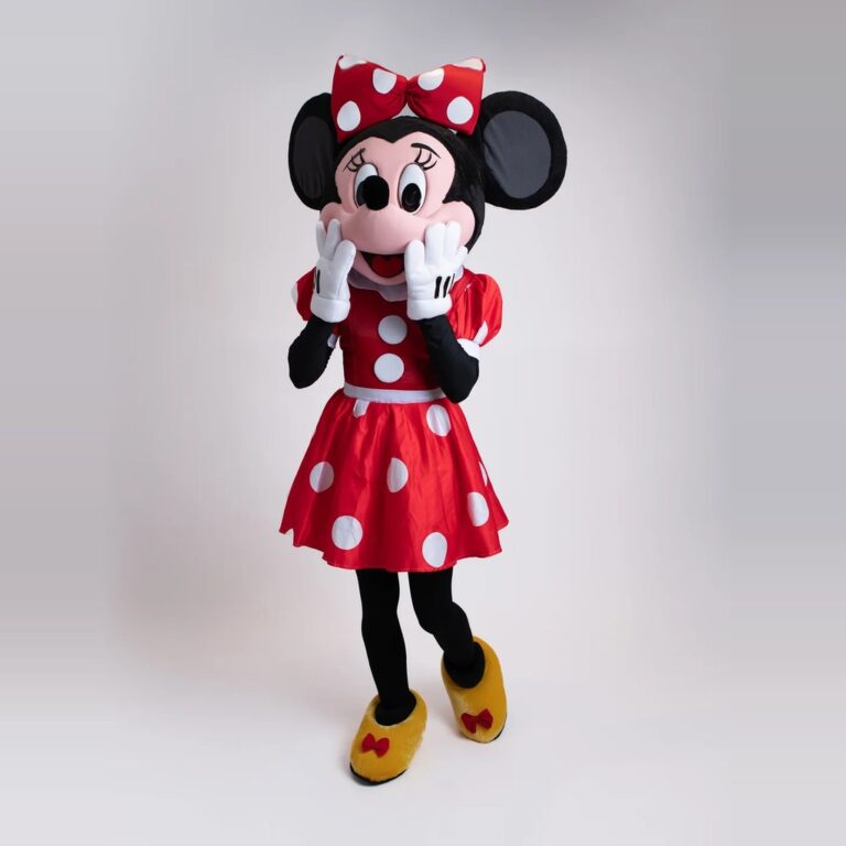Mascotte Minnie - animakids.lu Luxembourg