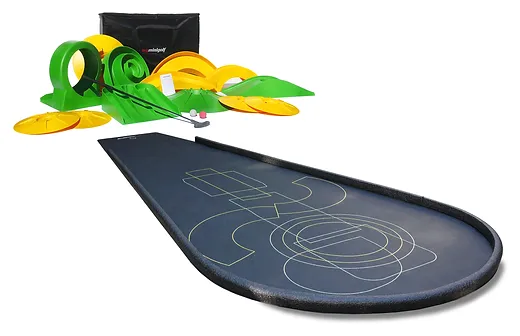 Mini golf avec montage et demontage – location Animakids Luxembourg – vue 2